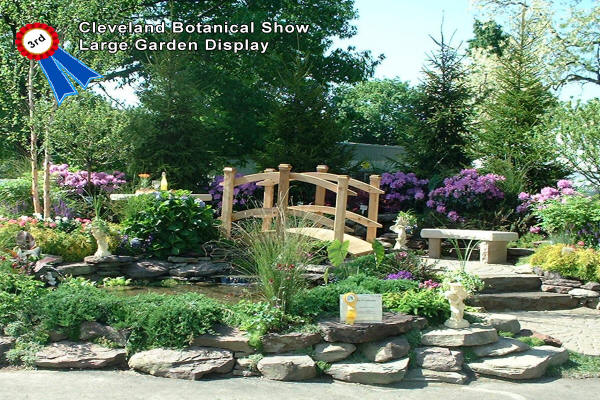 H&M Landscaping earns award for Cleveland Botanical Show Large Garden Display