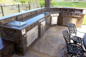 Cleveland Landscaping ClifRock Kitchen Installation