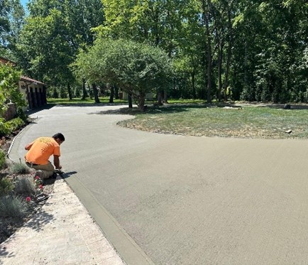 Cleveland Area Landscape Concrete Pours for Summer in Northeast Ohio