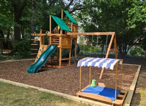 Cleveland Area Landscape Company Installs Backyard Playground in Northeast Ohio