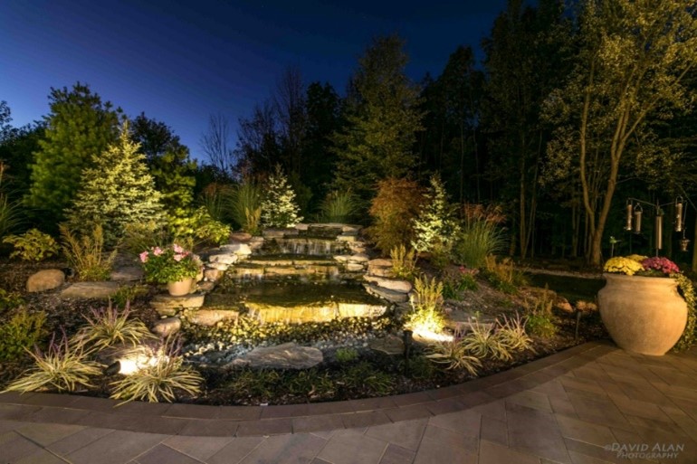 Cleveland Area Landscape Lighting for Fall in Northeast Ohio