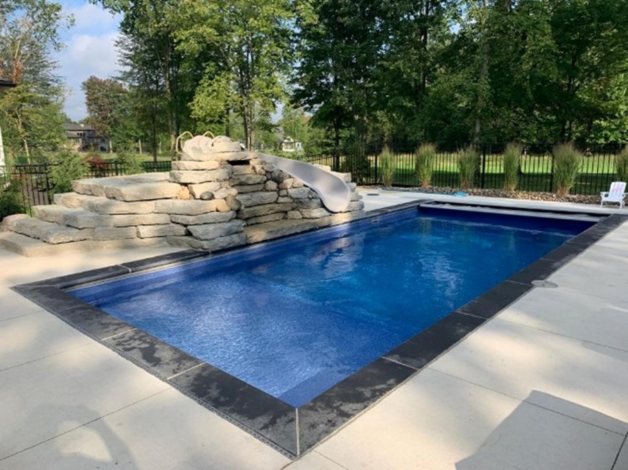 Cleveland Area Landscaping Backyard Pool Installation