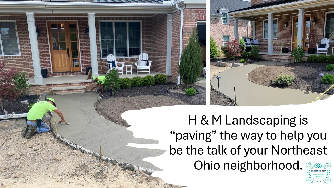 Cleveland Area Landscaping Paving Front Walks