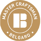 belgard-master-craftsman-landscaping-badge Belgard Master Craftsman certification badge for expert landscaping and hardscaping.